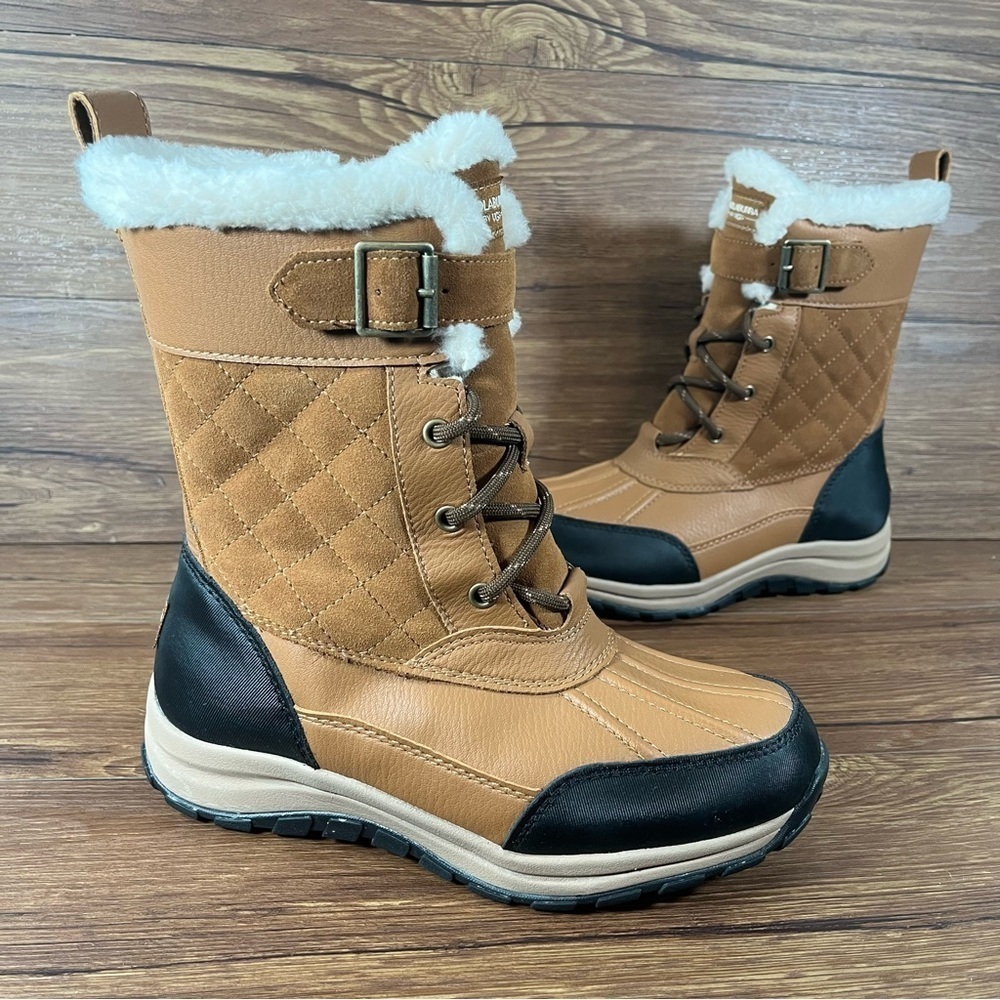 Koolaburra by UGG Imree Brown Lace Up Winter Boots Women’s Size‎ 7 Shoes
